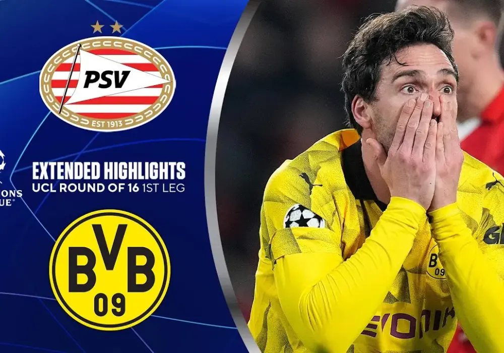 Borussia vs PSV: Kto awansuje do ćwierćfinału?