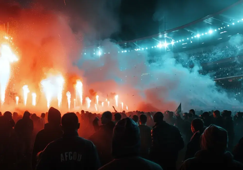 Kibole Ruchu Chorzów: Skandal na stadionie