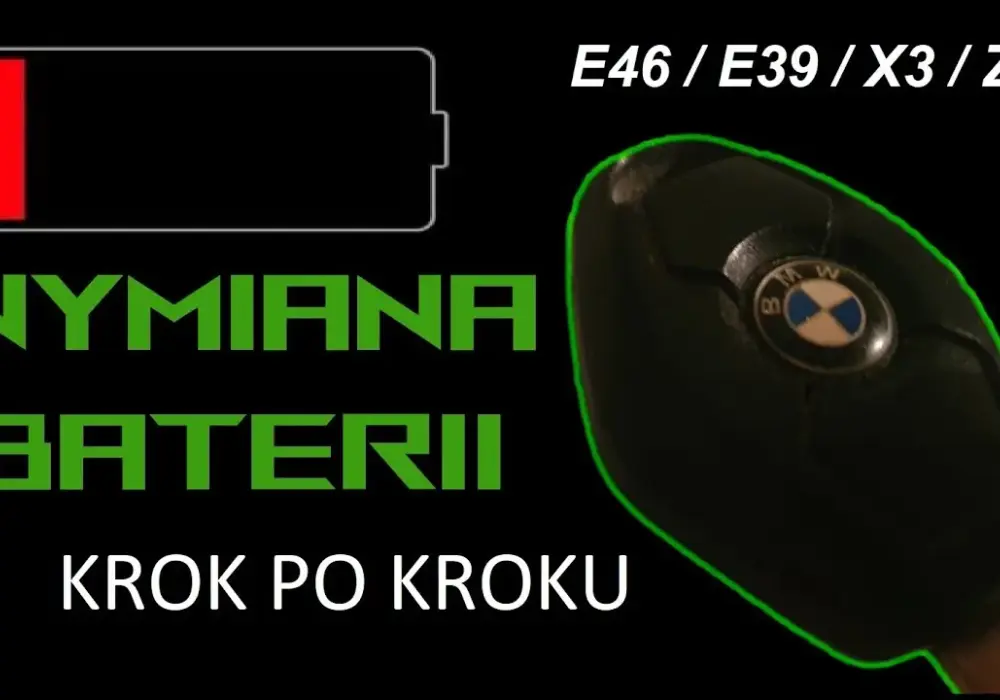 Jak wymienić baterie w kluczyku BMW E46 - proste kroki i porady