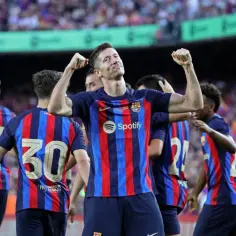 Gol Lewandowskiego dla Barcelony - Zobacz emocje!