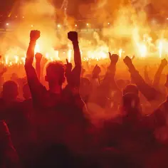 Kibic Górnika Zabrze: Szokujące zachowanie na trybunach