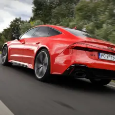 Ile koni ma Audi RS7? Zaskakujące osiągi i moc silnika każdej wersji