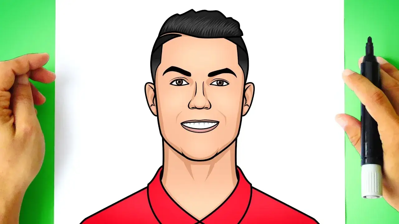 Zdjęcie Jak narysować Ronaldo? Proste kroki dla każdego